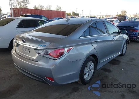 2015 Hyundai Sonata Hybrid z USA, uszkodzony, nr VIN KMHEC4A45FA124883